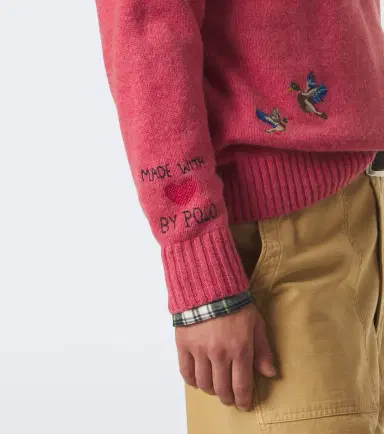 Polo Ralph Lauren Embroidered wool and alpaca sweater | Thumbnail 7 Polo Ralph Lauren Embroidered wool and alpaca sweater | Thumbnail 7