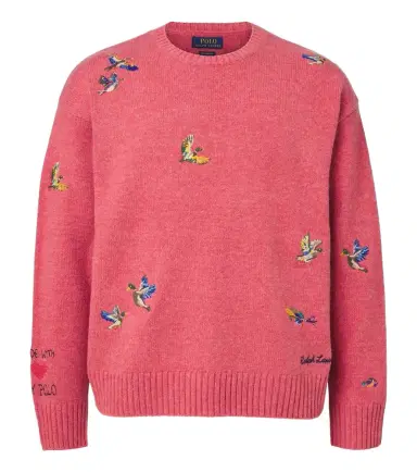 Polo Ralph Lauren Embroidered wool and alpaca sweater | Thumbnail 1 Polo Ralph Lauren Embroidered wool and alpaca sweater | Thumbnail 1