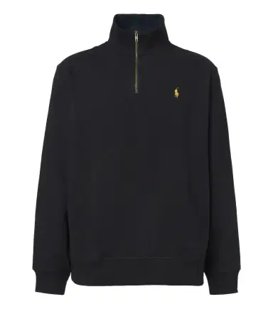 Polo Ralph Lauren Cotton-blend half-zip sweater | Thumbnail 1 Polo Ralph Lauren Cotton-blend half-zip sweater | Thumbnail 1