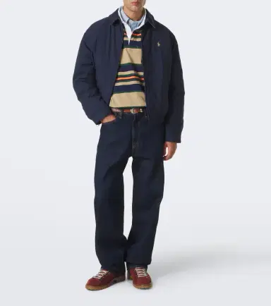 Polo Ralph Lauren Striped cotton jersey polo sweater | Thumbnail 2 Polo Ralph Lauren Striped cotton jersey polo sweater | Thumbnail 2