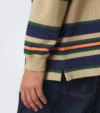 Polo Ralph Lauren Striped cotton jersey polo sweater | Thumbnail 3 Polo Ralph Lauren Striped cotton jersey polo sweater | Thumbnail 3