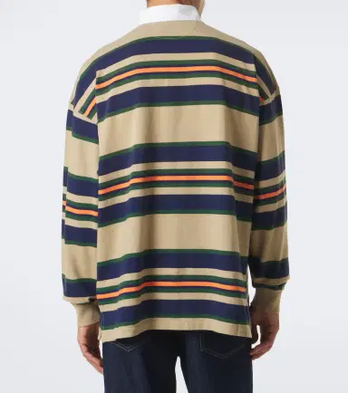 Polo Ralph Lauren Striped cotton jersey polo sweater | Thumbnail 4 Polo Ralph Lauren Striped cotton jersey polo sweater | Thumbnail 4