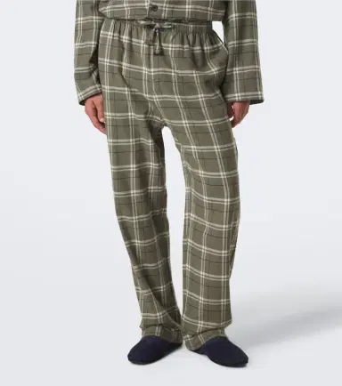 Polo Ralph Lauren Checked cotton flannel pajamas | Thumbnail 4 Polo Ralph Lauren Checked cotton flannel pajamas | Thumbnail 4