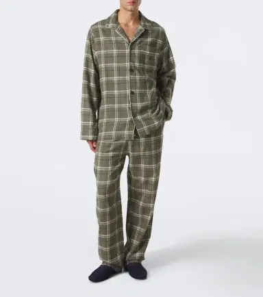 Polo Ralph Lauren Checked cotton flannel pajamas | Thumbnail 5 Polo Ralph Lauren Checked cotton flannel pajamas | Thumbnail 5
