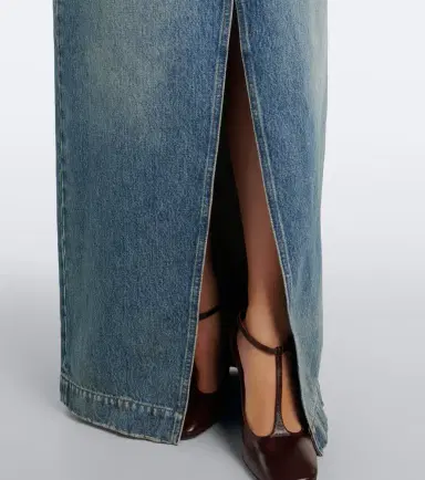 Dries Van Noten Denim faded maxi dress | Thumbnail 7 Dries Van Noten Denim faded maxi dress | Thumbnail 7