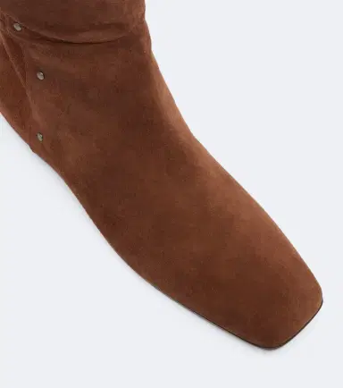 Max Mara Studded suede over-the-knee boots | Thumbnail 4 Max Mara Studded suede over-the-knee boots | Thumbnail 4