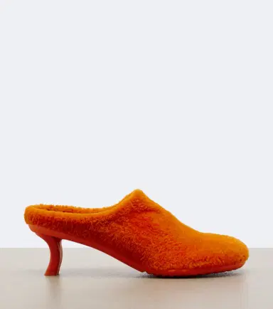 Loewe Dive shearling mules | Thumbnail 4 Loewe Dive shearling mules | Thumbnail 4