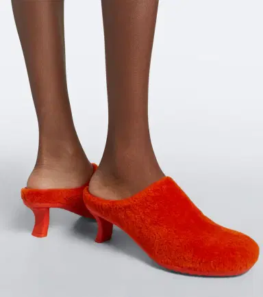 Loewe Dive shearling mules | Thumbnail 6 Loewe Dive shearling mules | Thumbnail 6