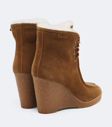 Isabel Marant Cylia suede wedge ankle boots | Thumbnail 3 Isabel Marant Cylia suede wedge ankle boots | Thumbnail 3