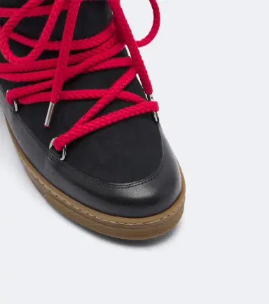 Isabel Marant Nowles leather and suede snow boots | Thumbnail 4 Isabel Marant Nowles leather and suede snow boots | Thumbnail 4