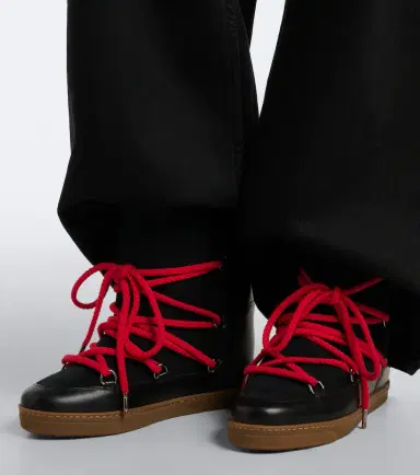 Isabel Marant Nowles leather and suede snow boots | Thumbnail 5 Isabel Marant Nowles leather and suede snow boots | Thumbnail 5