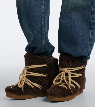 Isabel Marant Nowles shearling snow boots | Thumbnail 5 Isabel Marant Nowles shearling snow boots | Thumbnail 5
