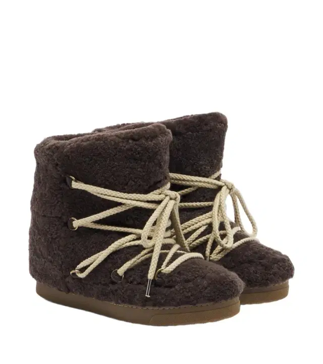 Nowles shearling snow boots Nowles shearling snow boots
