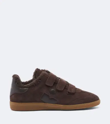Isabel Marant Beth shearling-lined suede sneakers | Thumbnail 2 Isabel Marant Beth shearling-lined suede sneakers | Thumbnail 2