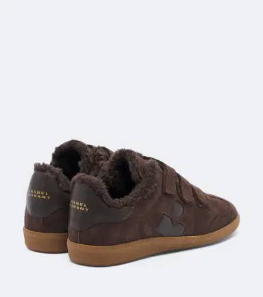 Isabel Marant Beth shearling-lined suede sneakers | Thumbnail 4 Isabel Marant Beth shearling-lined suede sneakers | Thumbnail 4