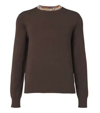 Burberry Check wool sweater | Thumbnail 1 Burberry Check wool sweater | Thumbnail 1