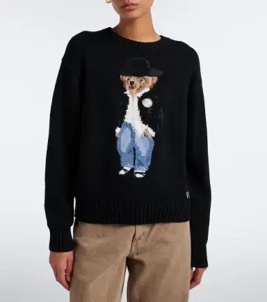 Polo Ralph Lauren Polo Bear intarsia cotton sweater | Thumbnail 6 Polo Ralph Lauren Polo Bear intarsia cotton sweater | Thumbnail 6