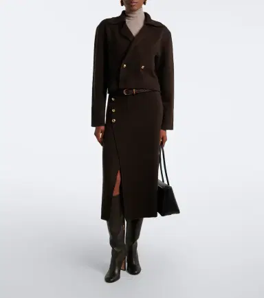 Jardin des Orangers Cropped wool and cashmere jacket | Thumbnail 4 Jardin des Orangers Cropped wool and cashmere jacket | Thumbnail 4