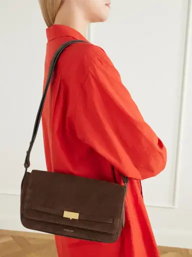 DeMellier The New York Suede Shoulder Bag | Thumbnail 2 DeMellier The New York Suede Shoulder Bag | Thumbnail 2