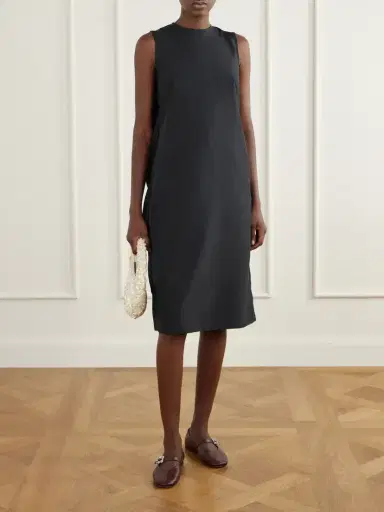 Cecilie Bahnsen Feero Faille Midi Dress | Thumbnail 2 Cecilie Bahnsen Feero Faille Midi Dress | Thumbnail 2