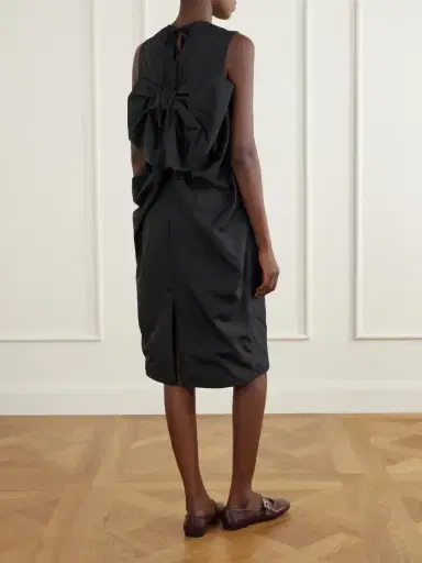 Cecilie Bahnsen Feero Faille Midi Dress | Thumbnail 3 Cecilie Bahnsen Feero Faille Midi Dress | Thumbnail 3