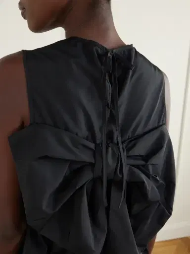 Cecilie Bahnsen Feero Faille Midi Dress | Thumbnail 4 Cecilie Bahnsen Feero Faille Midi Dress | Thumbnail 4