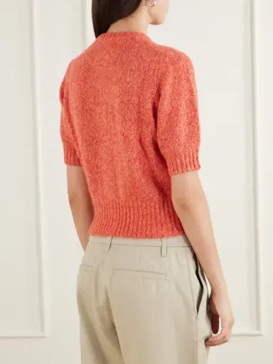 Arch4 Rome Cropped Organic Cashmere And Silk-blend Cardigan | Thumbnail 4 Arch4 Rome Cropped Organic Cashmere And Silk-blend Cardigan | Thumbnail 4