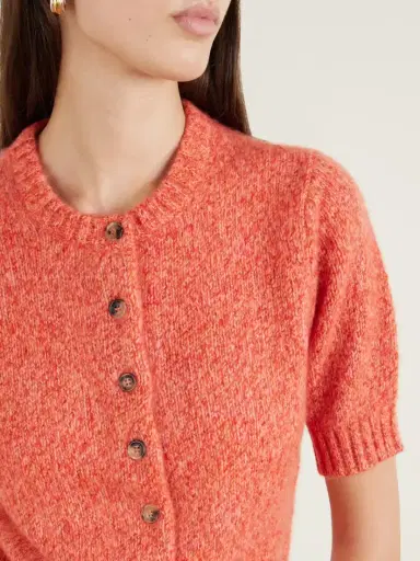 Arch4 Rome Cropped Organic Cashmere And Silk-blend Cardigan | Thumbnail 5 Arch4 Rome Cropped Organic Cashmere And Silk-blend Cardigan | Thumbnail 5