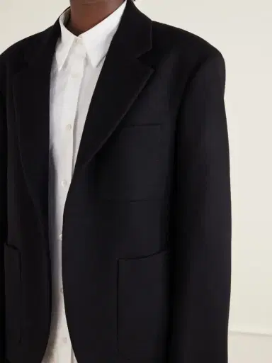 Dries Van Noten Wool-felt Blazer | Thumbnail 4 Dries Van Noten Wool-felt Blazer | Thumbnail 4