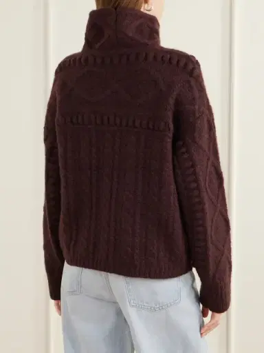 Guest In Residence Super Cloud Cashmere And Silk-blend Knitted Turtleneck Sweater | Thumbnail 4 Guest In Residence Super Cloud Cashmere And Silk-blend Knitted Turtleneck Sweater | Thumbnail 4