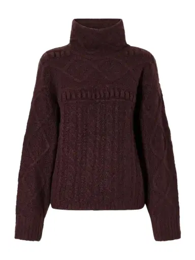 Guest In Residence Super Cloud Cashmere And Silk-blend Knitted Turtleneck Sweater | Thumbnail 1 Guest In Residence Super Cloud Cashmere And Silk-blend Knitted Turtleneck Sweater | Thumbnail 1