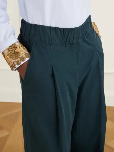 Dries Van Noten Cotton-poplin Wide-leg Pants | Thumbnail 5 Dries Van Noten Cotton-poplin Wide-leg Pants | Thumbnail 5