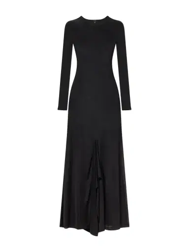 The Park Eileen Ruffled Lyocell Maxi Dress | Thumbnail 1 The Park Eileen Ruffled Lyocell Maxi Dress | Thumbnail 1