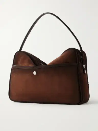 Acne Studios Camero Camera Suede Shoulder Bag | Thumbnail 4 Acne Studios Camero Camera Suede Shoulder Bag | Thumbnail 4