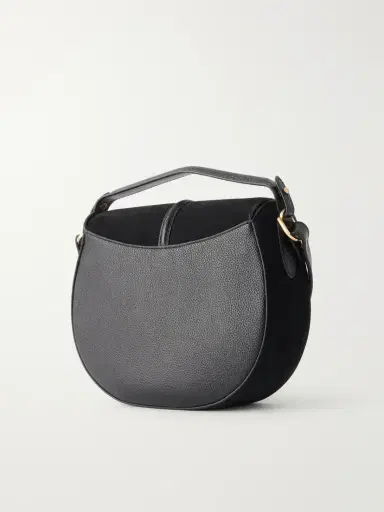 DeMellier The Siena Leather-trimmed Suede Shoulder Bag | Thumbnail 4 DeMellier The Siena Leather-trimmed Suede Shoulder Bag | Thumbnail 4