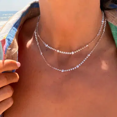 Stephanie Gottlieb Lola Lab Grown Drilled Diamond Long Necklace | Thumbnail 4 Stephanie Gottlieb Lola Lab Grown Drilled Diamond Long Necklace | Thumbnail 4