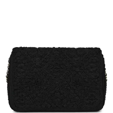 Chanel Chanel Mini "Coco Boho" Flap Bag Black Crochet Light Gold Hardware | Thumbnail 4 Chanel Chanel Mini "Coco Boho" Flap Bag Black Crochet Light Gold Hardware | Thumbnail 4