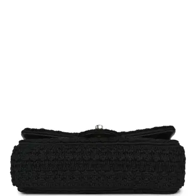 Chanel Chanel Mini "Coco Boho" Flap Bag Black Crochet Light Gold Hardware | Thumbnail 6 Chanel Chanel Mini "Coco Boho" Flap Bag Black Crochet Light Gold Hardware | Thumbnail 6