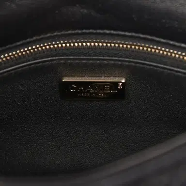 Chanel Chanel Mini "Coco Boho" Flap Bag Black Crochet Light Gold Hardware | Thumbnail 8 Chanel Chanel Mini "Coco Boho" Flap Bag Black Crochet Light Gold Hardware | Thumbnail 8