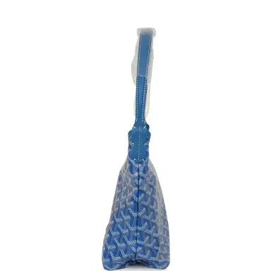goyard Goyard Goyardine Sky Blue Boheme Mini Hobo Bag Palladium Hardware | Thumbnail 3 goyard Goyard Goyardine Sky Blue Boheme Mini Hobo Bag Palladium Hardware | Thumbnail 3