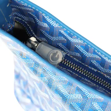 goyard Goyard Goyardine Sky Blue Boheme Mini Hobo Bag Palladium Hardware | Thumbnail 7 goyard Goyard Goyardine Sky Blue Boheme Mini Hobo Bag Palladium Hardware | Thumbnail 7