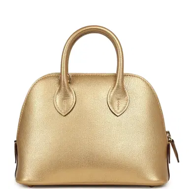 HERMÈS Hermes 1923 Bolide Mini Dore Chevre Chamkilight Permabrass Hardware | Thumbnail 4 HERMÈS Hermes 1923 Bolide Mini Dore Chevre Chamkilight Permabrass Hardware | Thumbnail 4