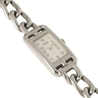 HERMÈS Pre-owned Hermes Nantucket Watch Small Model Stainless Steel | Thumbnail 6 HERMÈS Pre-owned Hermes Nantucket Watch Small Model Stainless Steel | Thumbnail 6