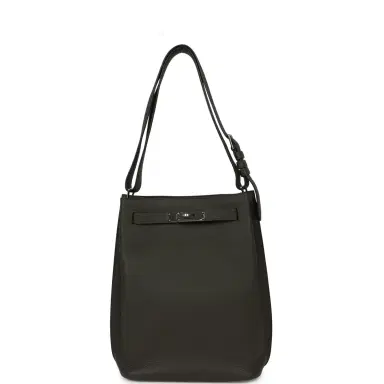 HERMÈS Pre-owned Hermes So Kelly 22 Vert de Gris Togo Palladium Hardware | Thumbnail 6 HERMÈS Pre-owned Hermes So Kelly 22 Vert de Gris Togo Palladium Hardware | Thumbnail 6