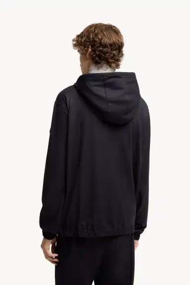 Moncler Flannel Zip-up Hoodie | Thumbnail 6 Moncler Flannel Zip-up Hoodie | Thumbnail 6