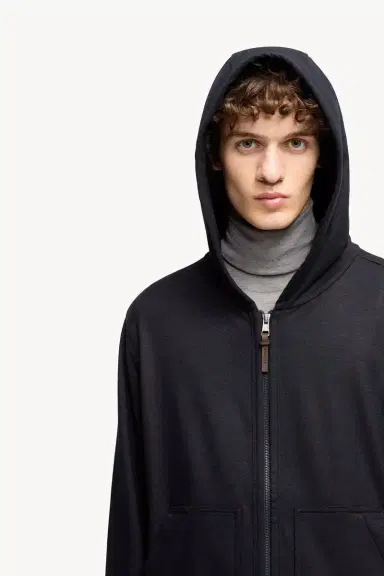 Moncler Flannel Zip-up Hoodie | Thumbnail 7 Moncler Flannel Zip-up Hoodie | Thumbnail 7