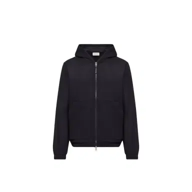 Moncler Flannel Zip-up Hoodie | Thumbnail 1 Moncler Flannel Zip-up Hoodie | Thumbnail 1