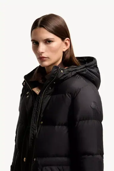 Moncler Aphroties Shearling Trimmed Hooded Long Down Parka | Thumbnail 4 Moncler Aphroties Shearling Trimmed Hooded Long Down Parka | Thumbnail 4