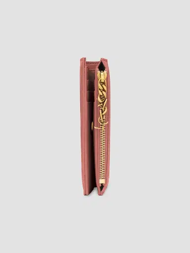 Saint Laurent Women's Cassandre Bijou Bi-Fold Wallet | Thumbnail 4 Saint Laurent Women's Cassandre Bijou Bi-Fold Wallet | Thumbnail 4