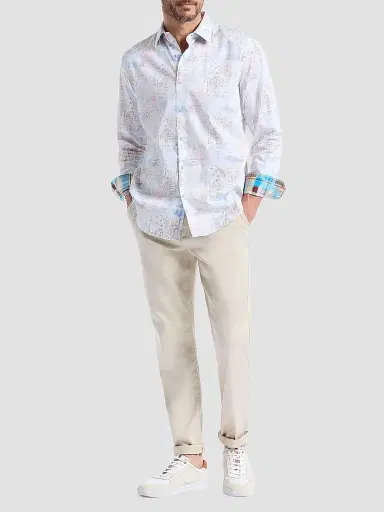 Robert Graham Men's Vista Paisley Print Shirt | Thumbnail 2 Robert Graham Men's Vista Paisley Print Shirt | Thumbnail 2